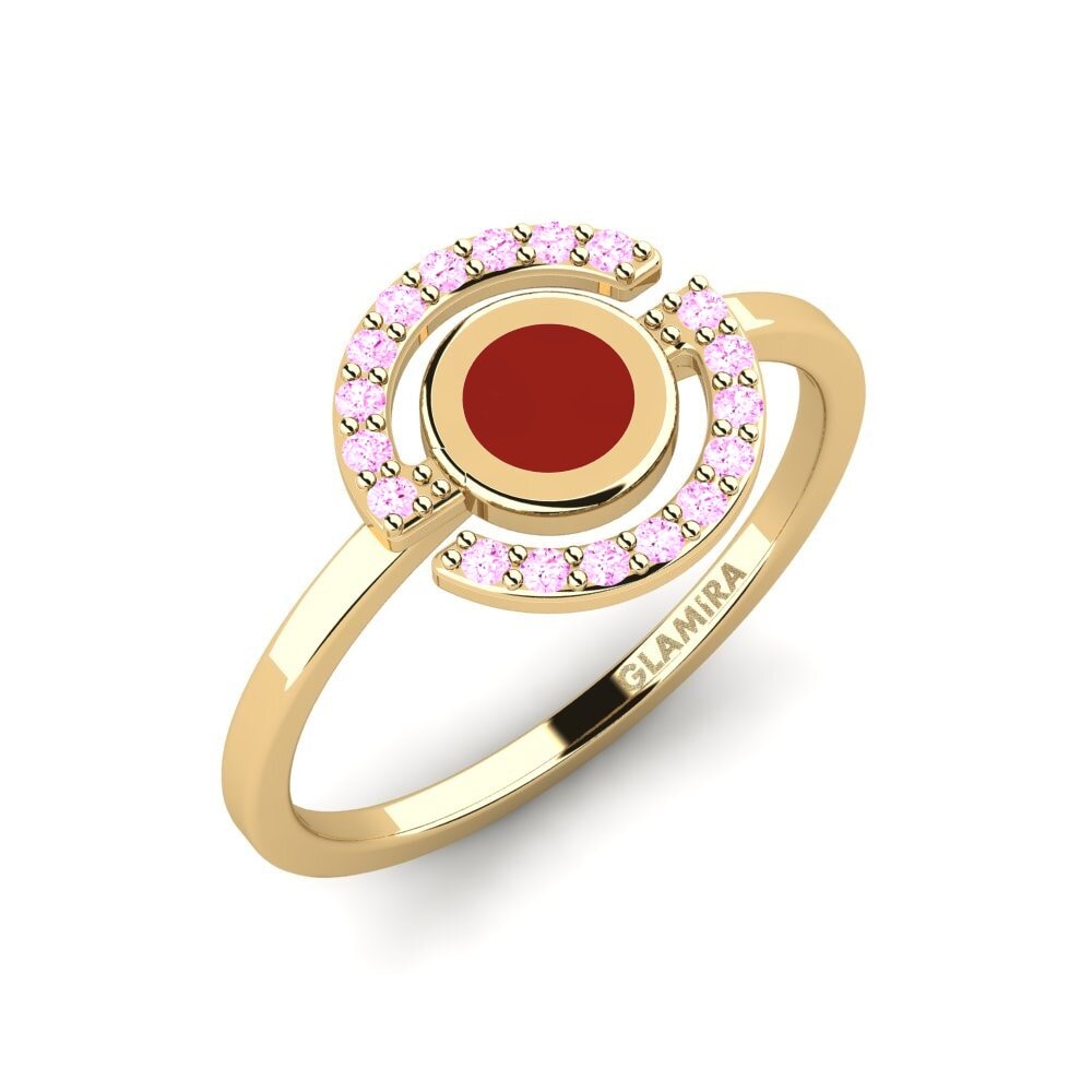 Rosa Saphir Ring Ortion