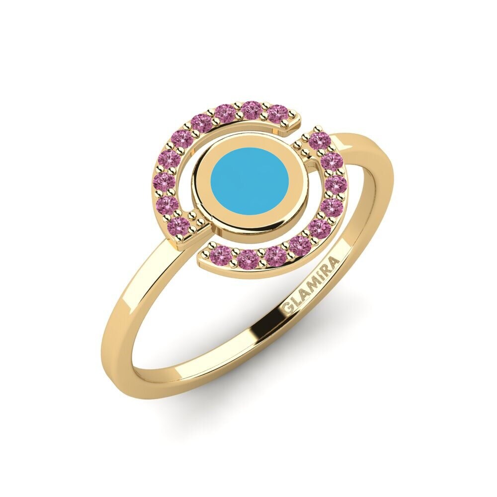 Rhodolite Garnet Ring Ortion