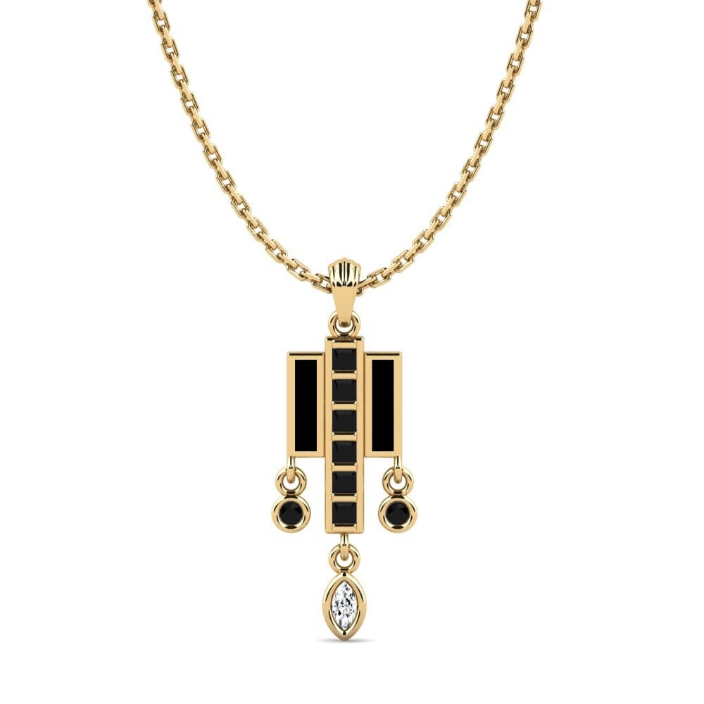 Mixed Black Sapphire Women's Pendant Admia