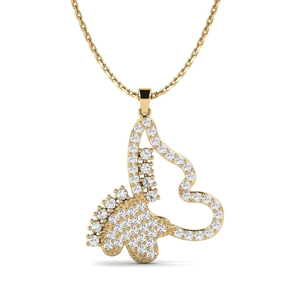 Moissanite Women's Pendant Amendr