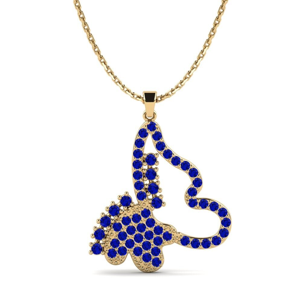 Sapphire Women's Pendant Amendr