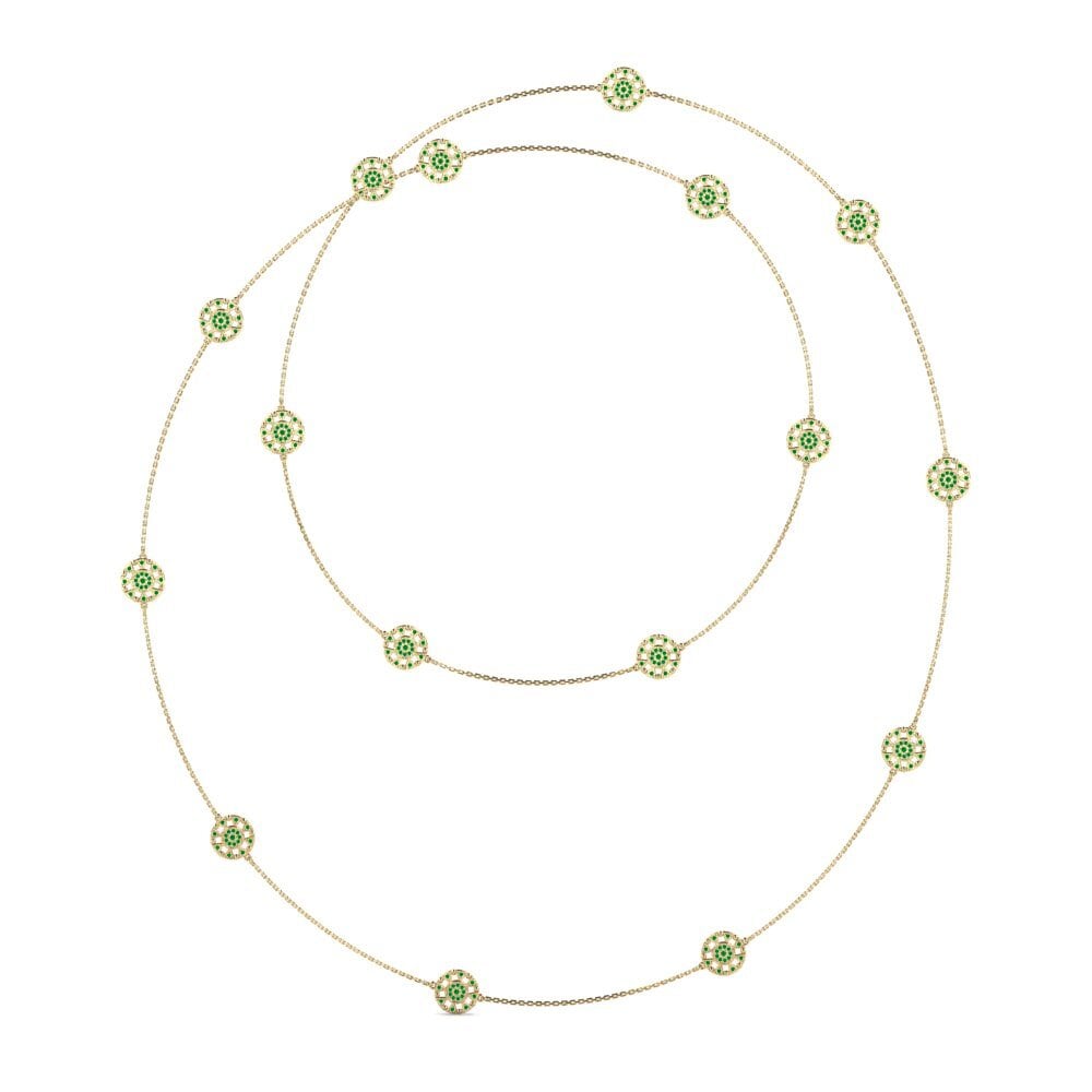 Émeraude Collier pour femme Gemolde