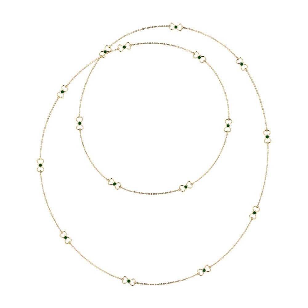 Green Zirconia Women's Necklace Gremel
