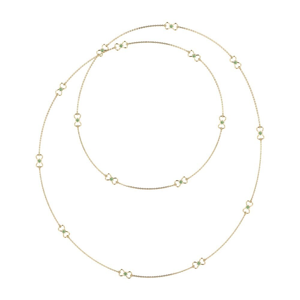 Green Diamond Women's Necklace Gremel