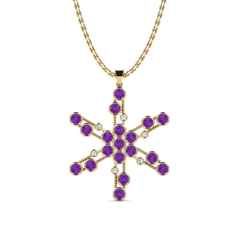 Amatista Colgante de Mujer Yellies