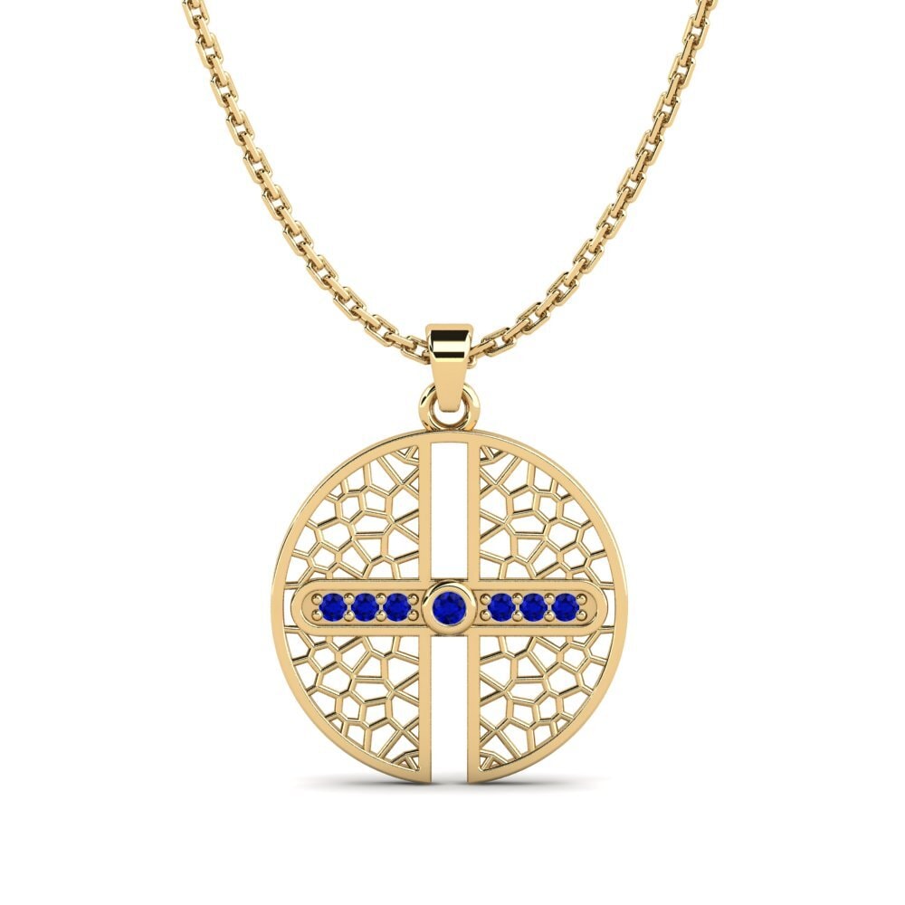 Sapphire Women's Pendant Zahromant