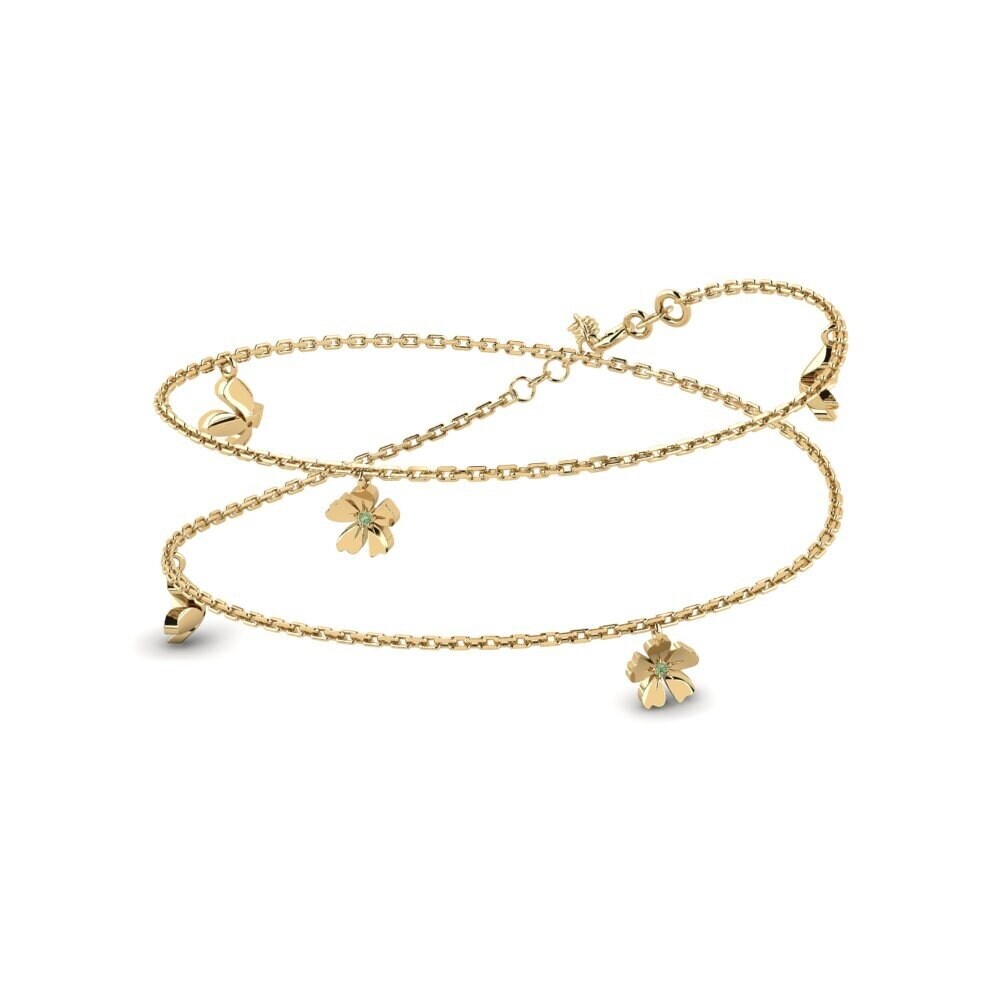 Green Diamond Women's Necklace Mistretta