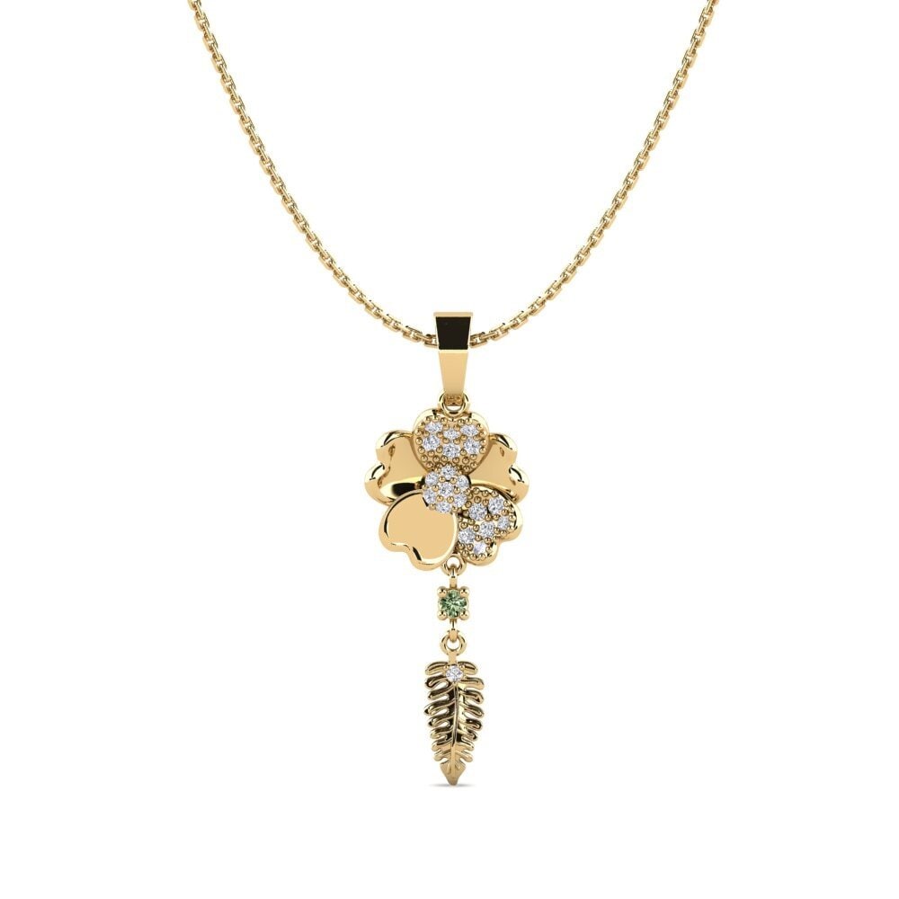 Green Diamond Women's Pendant Modification