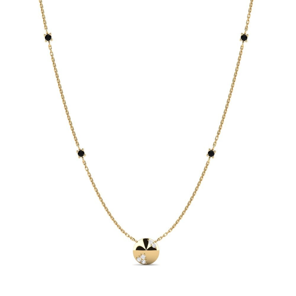 Black Onyx Women's Necklace Asbasyh