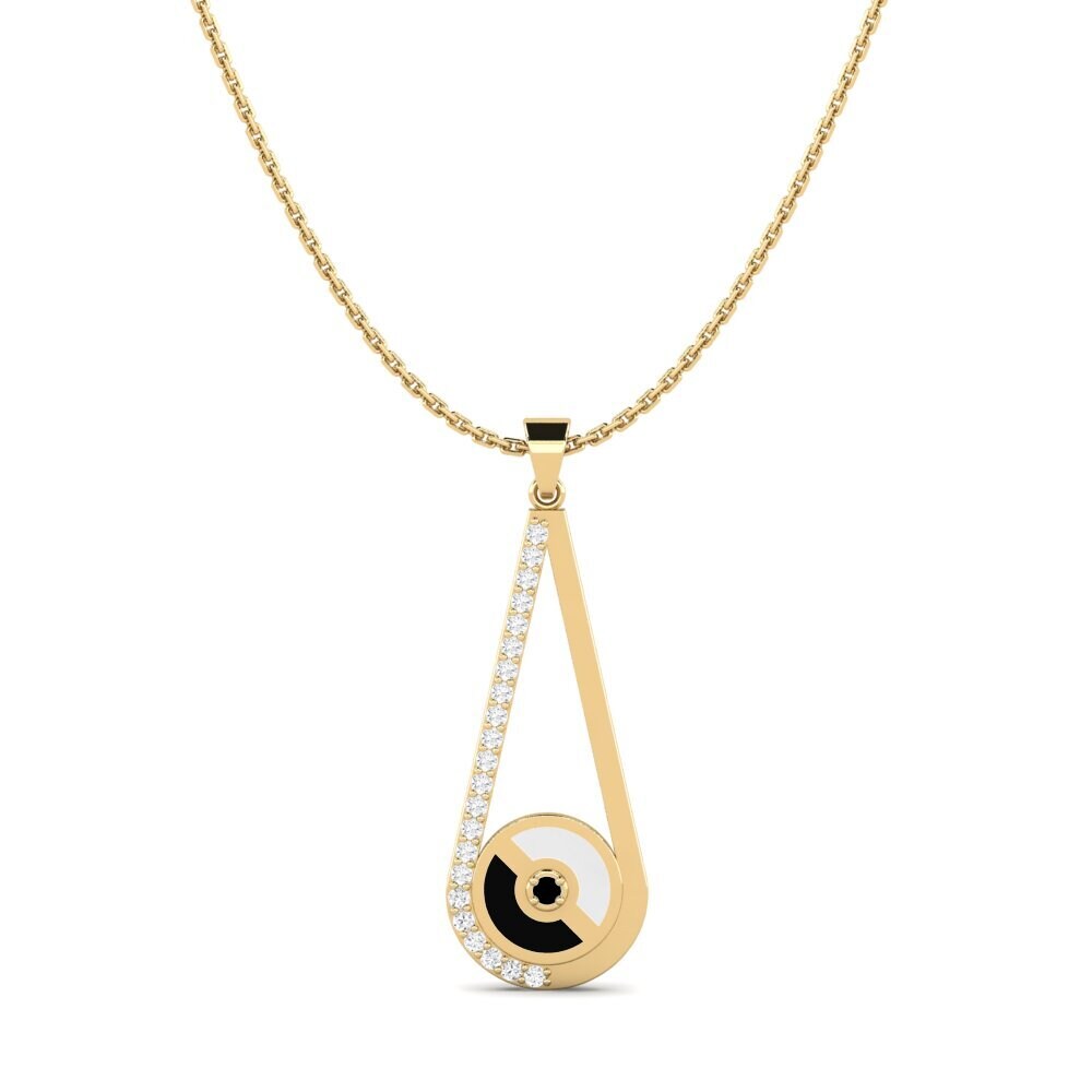 Black Onyx Women's Pendant Bialy