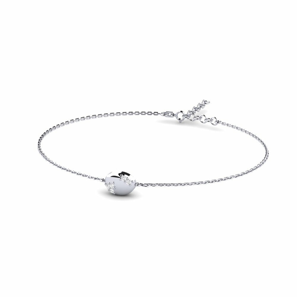 Pulsera de Mujer Ebjant 18k Oro Blanco