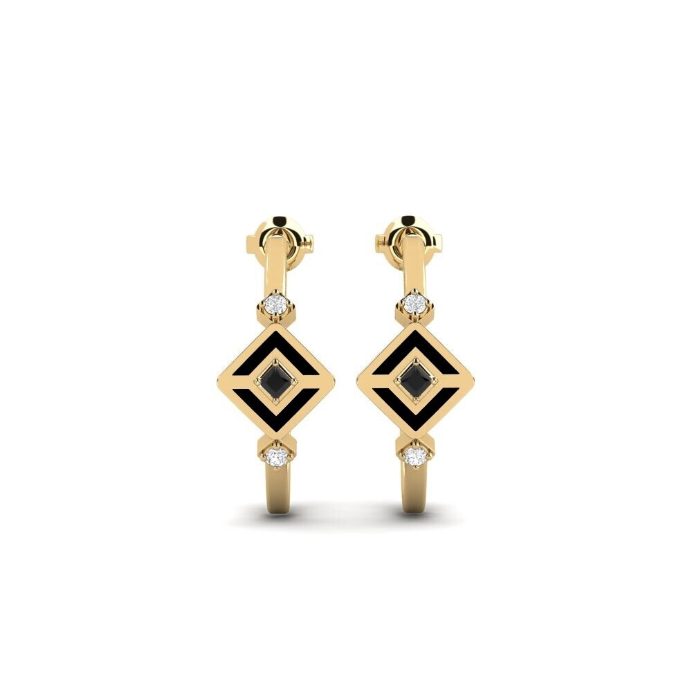 Black Onyx Women's Earring Essenziale