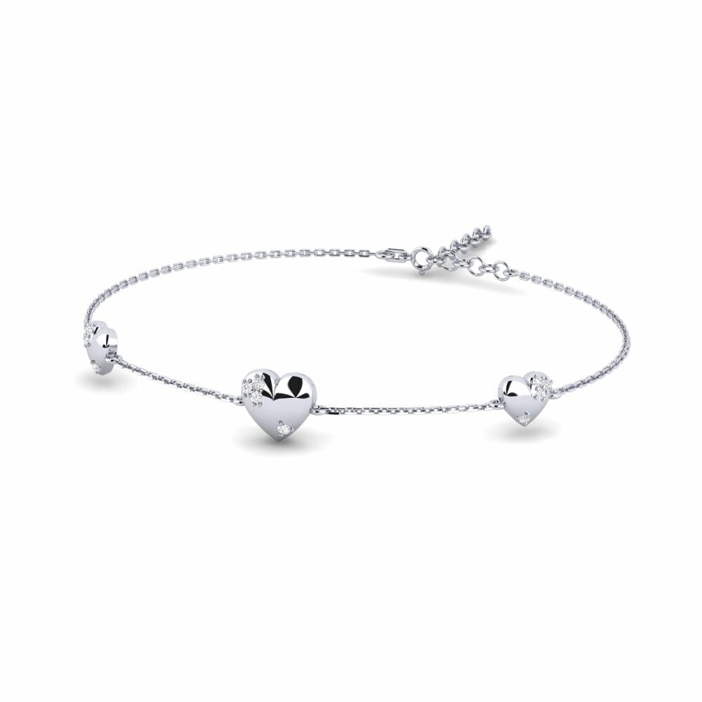 Bracelet pour femme Gunhili Or Blanc 14k