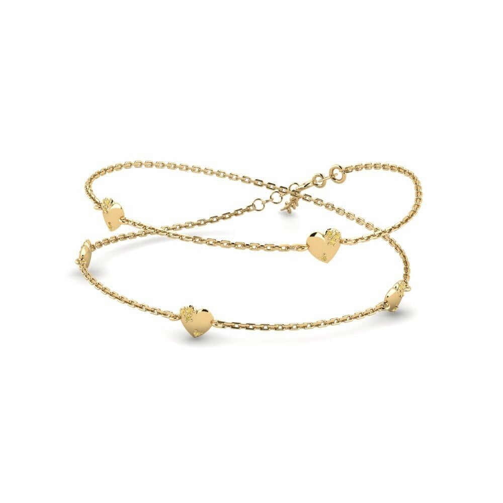 Diamante Amarillo Collar de Mujer Patrns