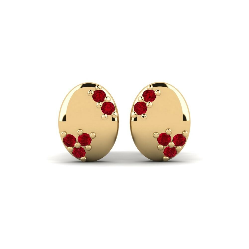 Red Zirconia Women's Earring Sosilis