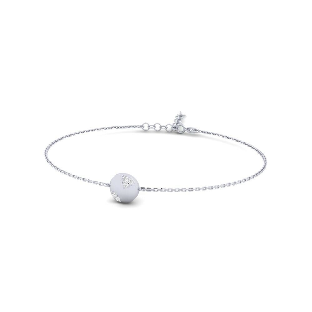 Bracelet pour femme Sugrmi Or Blanc 14k