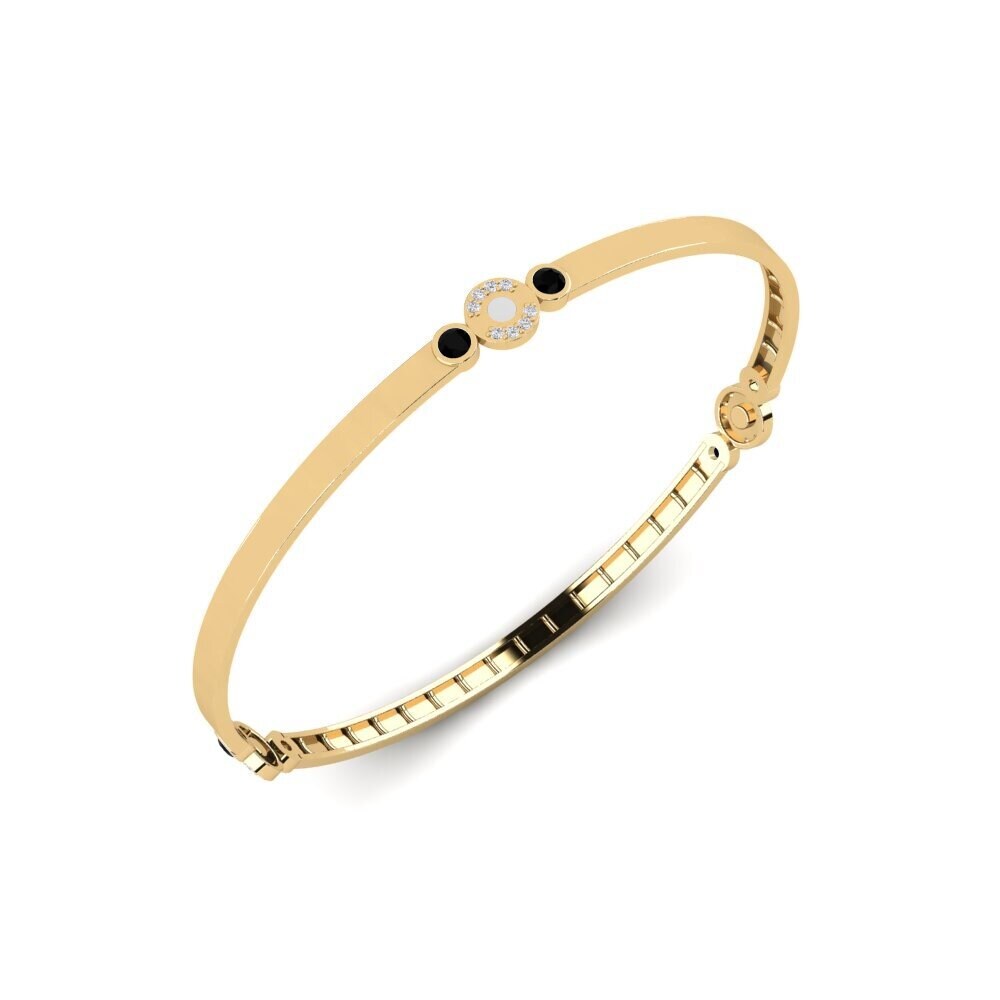 Diamante Negro Brazalete de mujer Ticinese