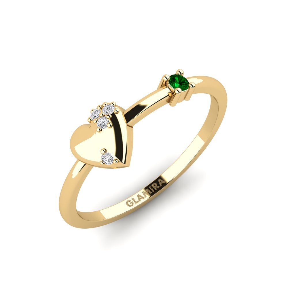 Zircone Verde Anello Varhdi