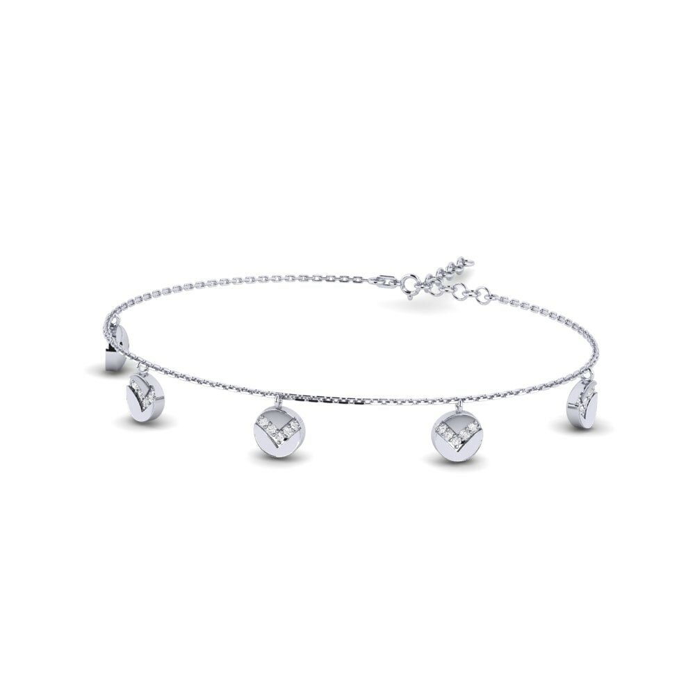 Platinum 950 Gelang wanita Atlasov