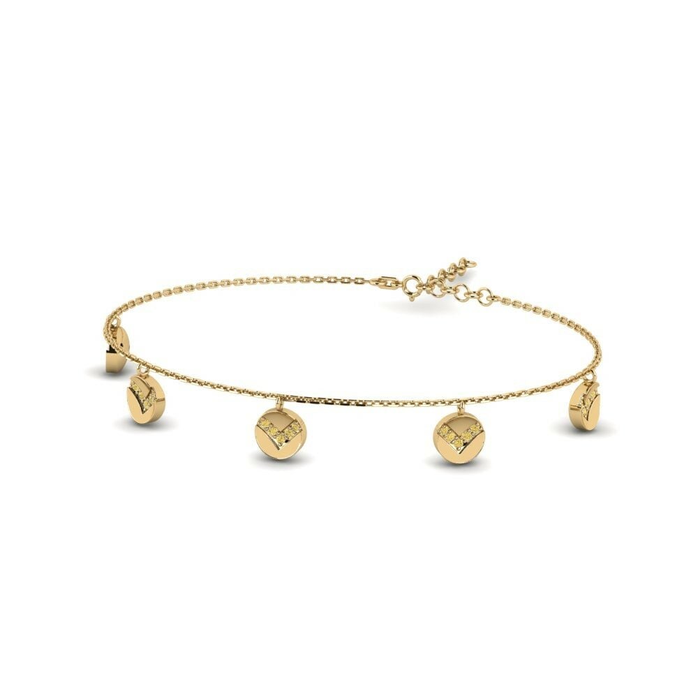 Yellow Diamond Bracelet Atlasov