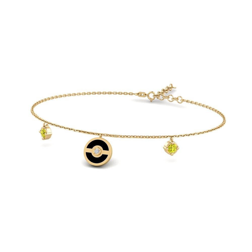 Yellow Diamond Women's Bracelet Cadorna