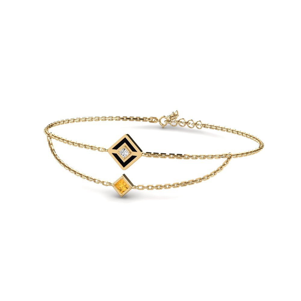 Citrine Women's Bracelet Cittadella