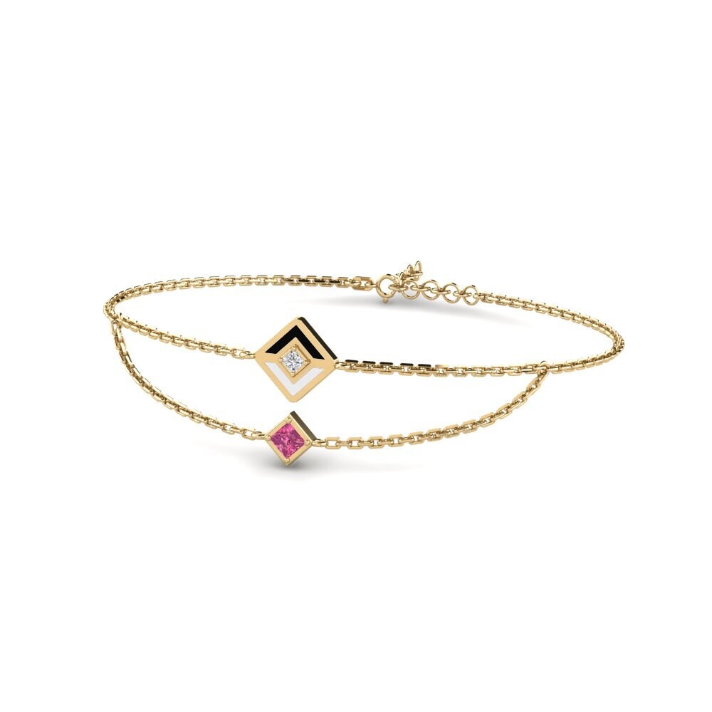 Pink Tourmaline Women's Bracelet Cittadella
