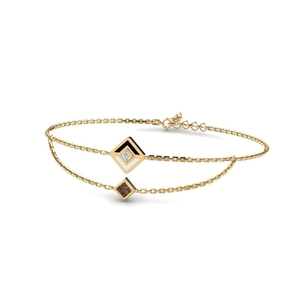Princess Smoky Quartz Women's Bracelet Cittadella