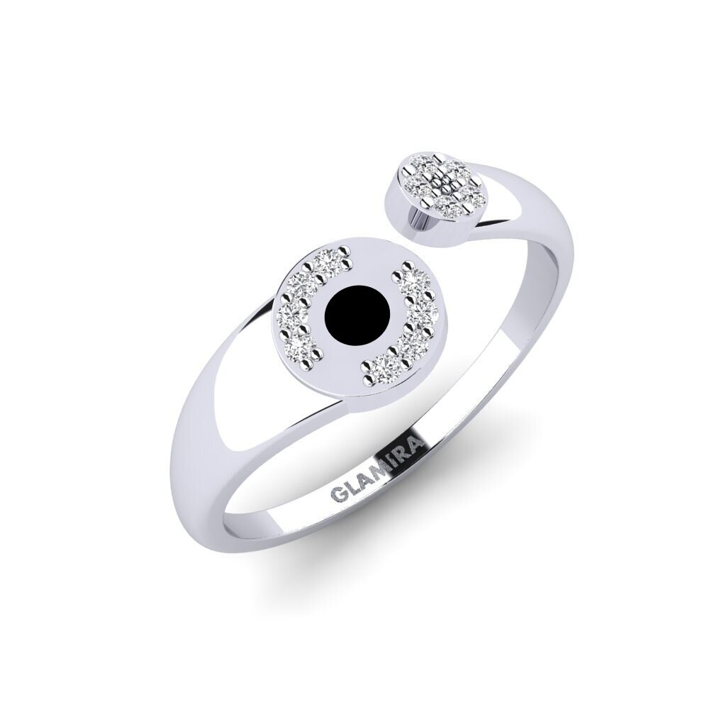 White Silver Ring Lavagna