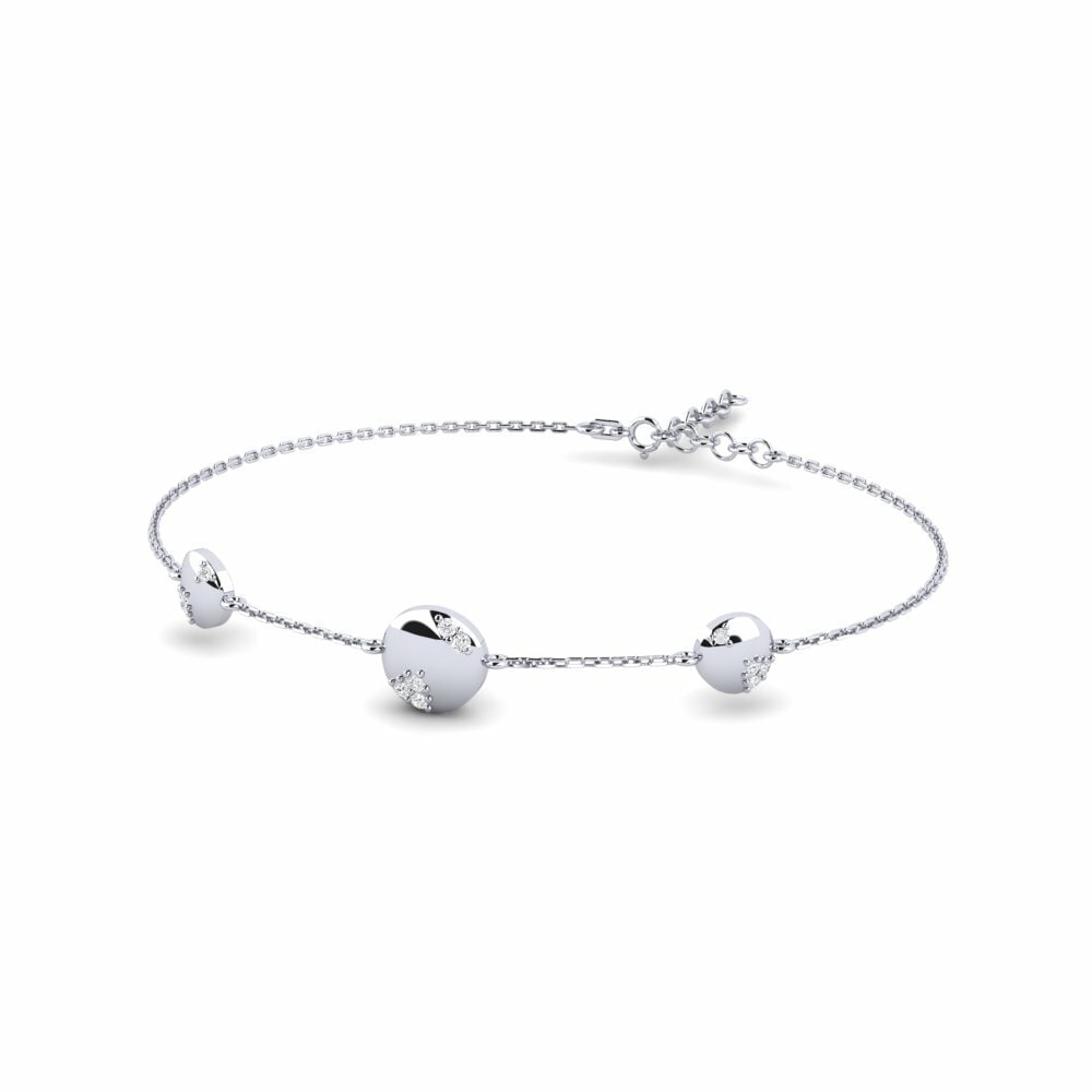 Bracelet pour femme Lipiti Or Blanc 14k