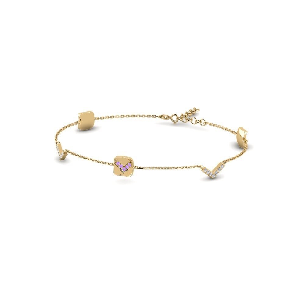Amethyst Women's Bracelet Paramushir