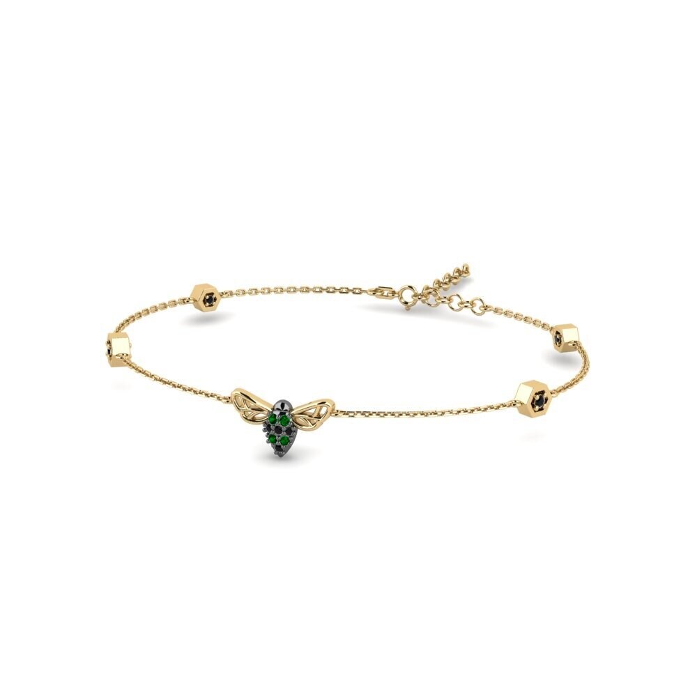 Zircone Vert Bracelet pour femme Agariste