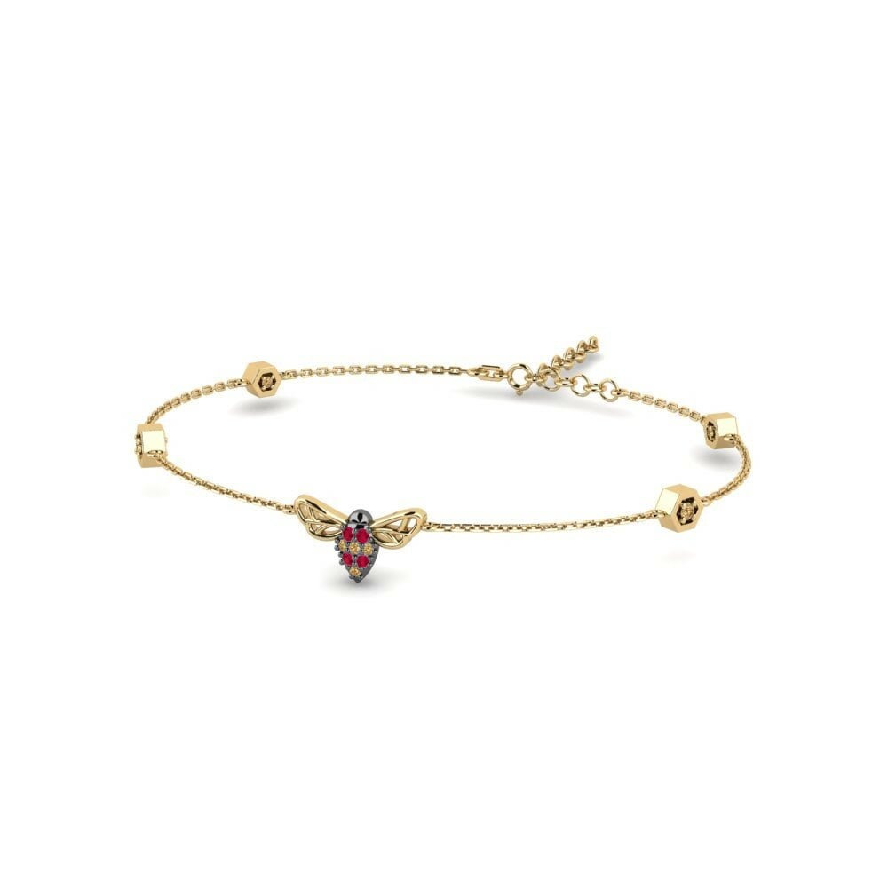 Robijn Dames Armband Agariste