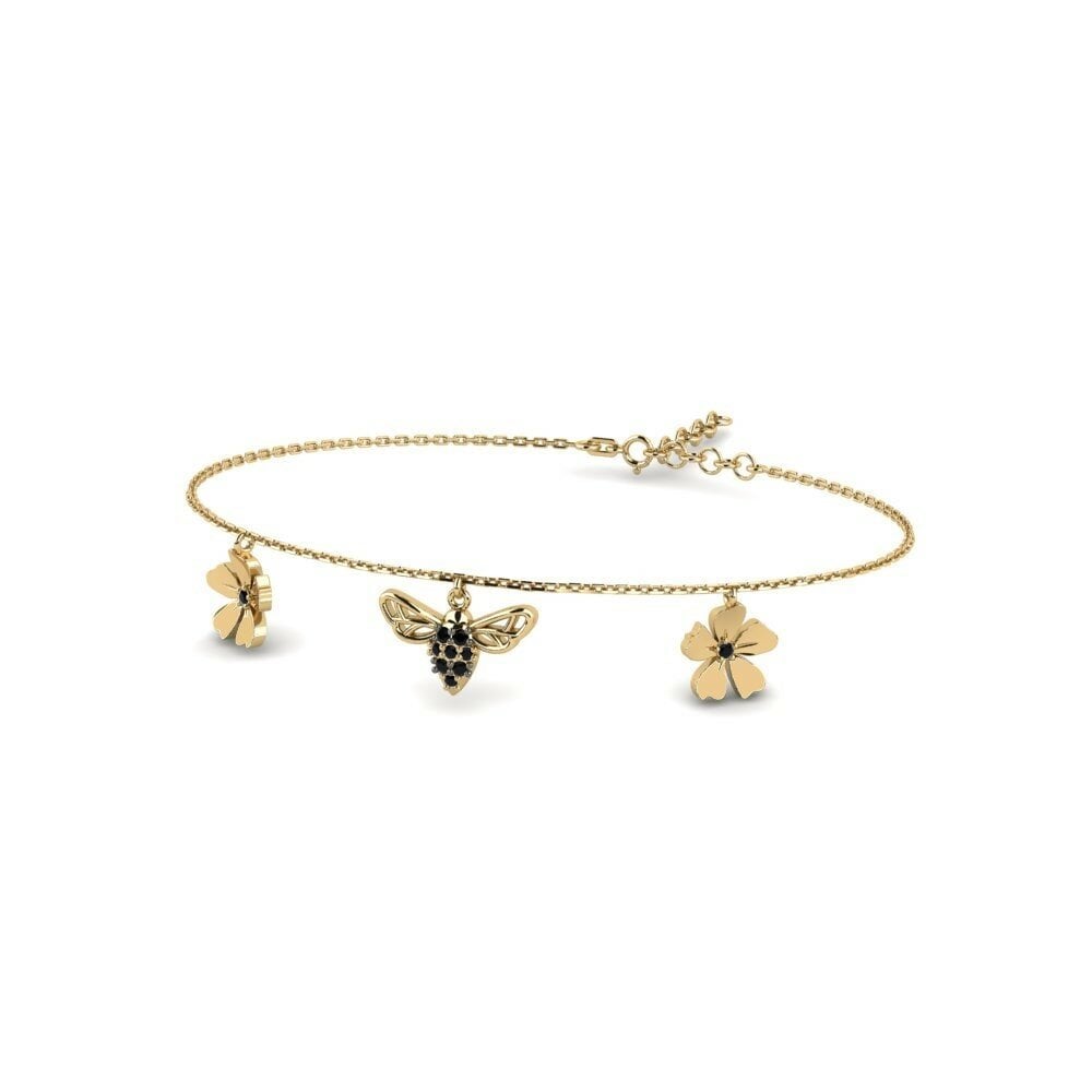 Pulsera de Mujer Agatharchus 14k Oro Amarillo