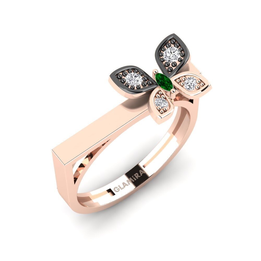 Green Zirconia Ring Amaterasu