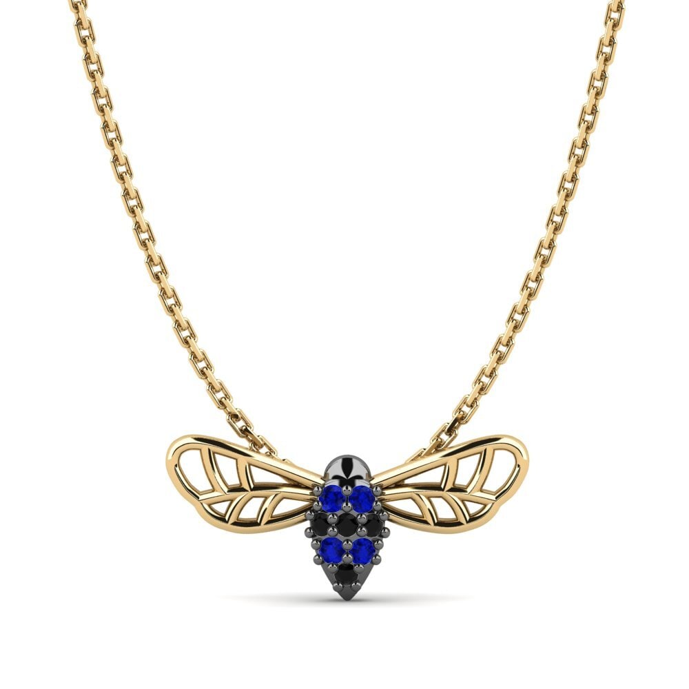 Sapphire Women's Pendant Asfikleias