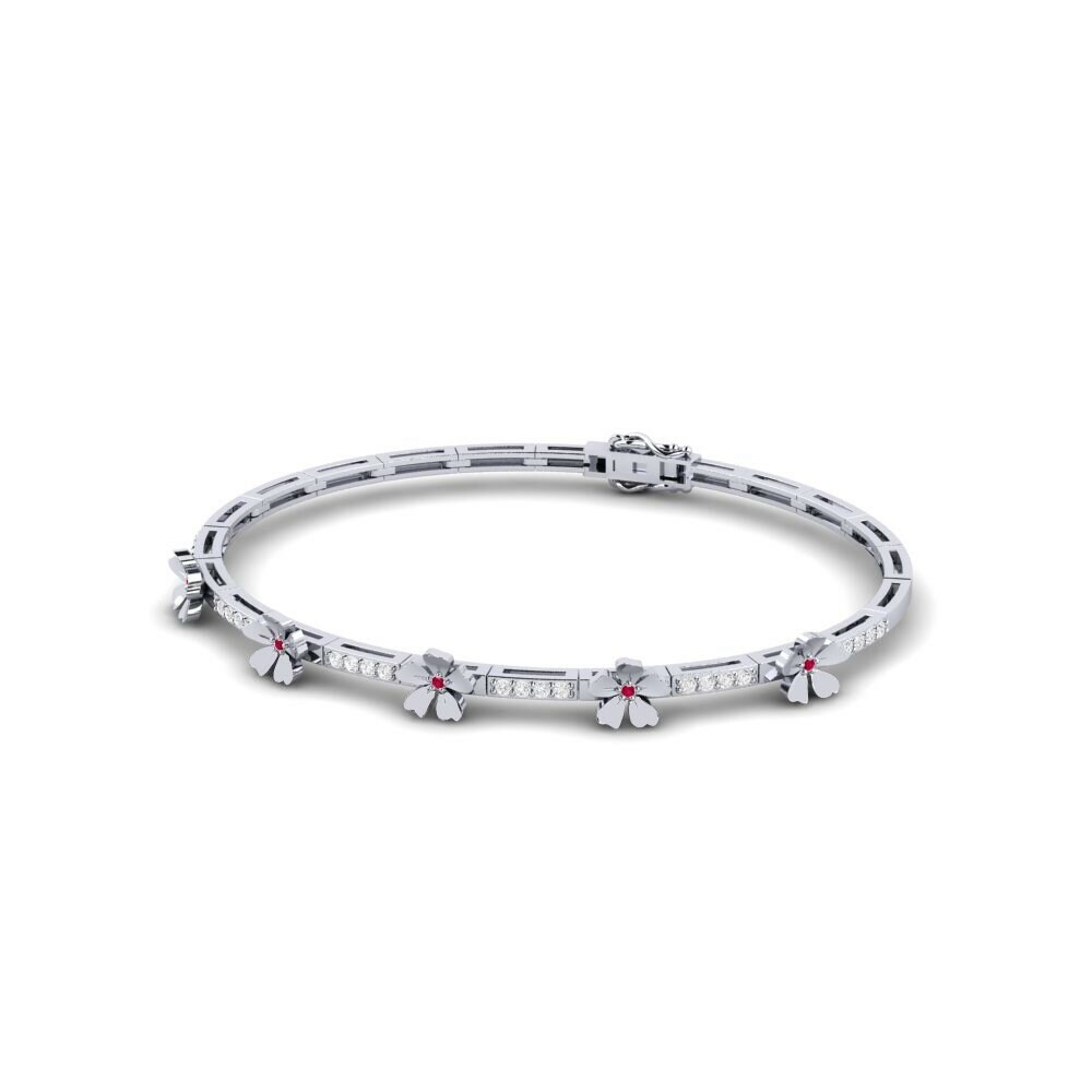 Robijn Dames Armband Castelmola