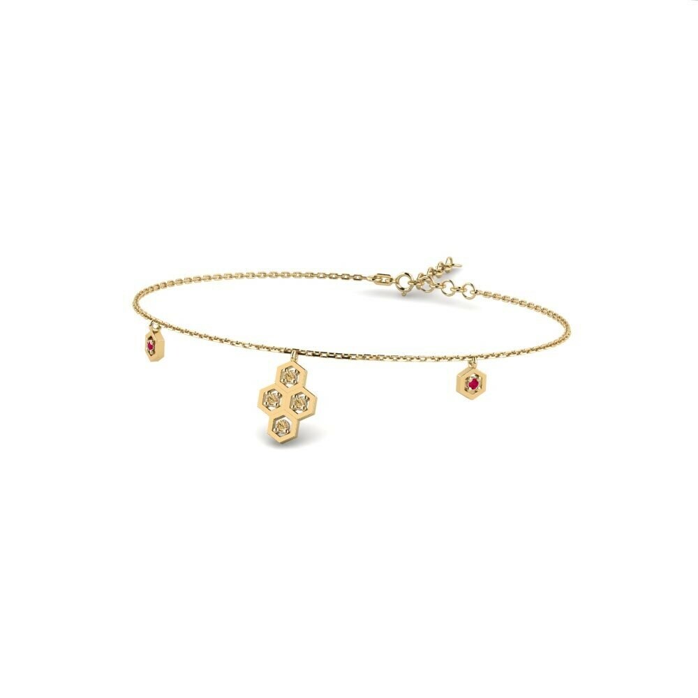 Bracelet pour femme Gouva Rubis