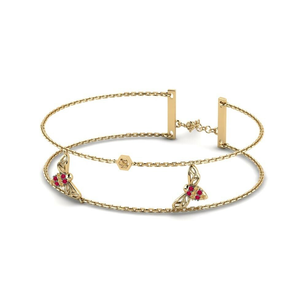 Robijn Dames Armband Kanariste