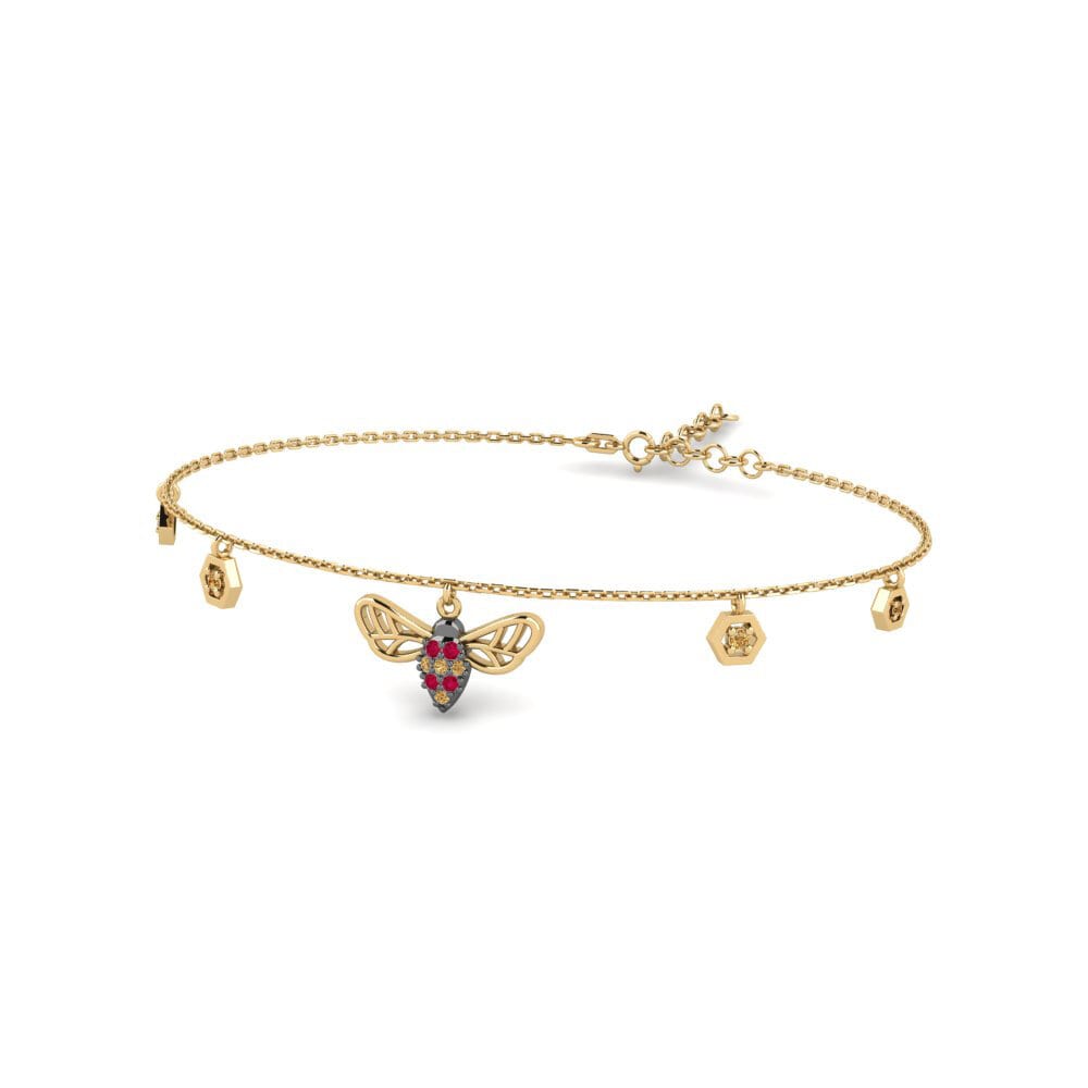 Robijn Dames Armband Lepeniotou