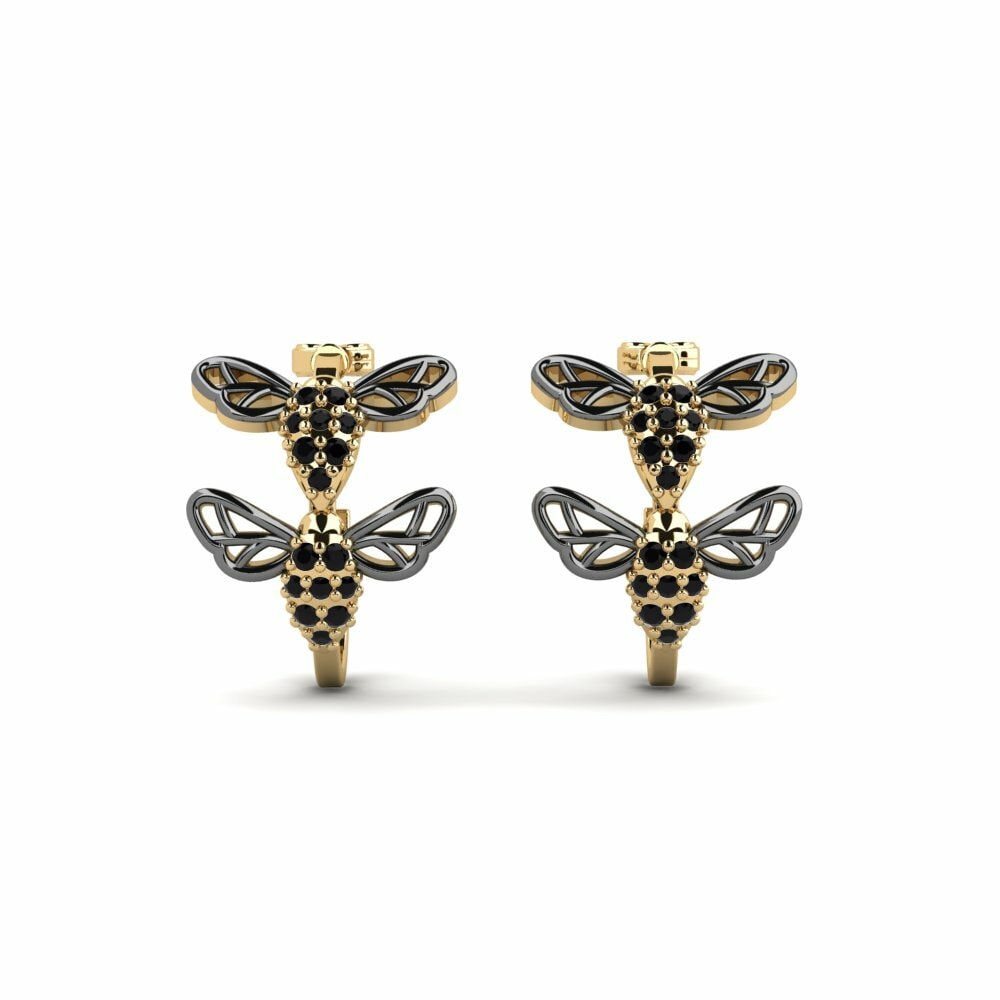 Black Diamond Women's Earring Lykaiou