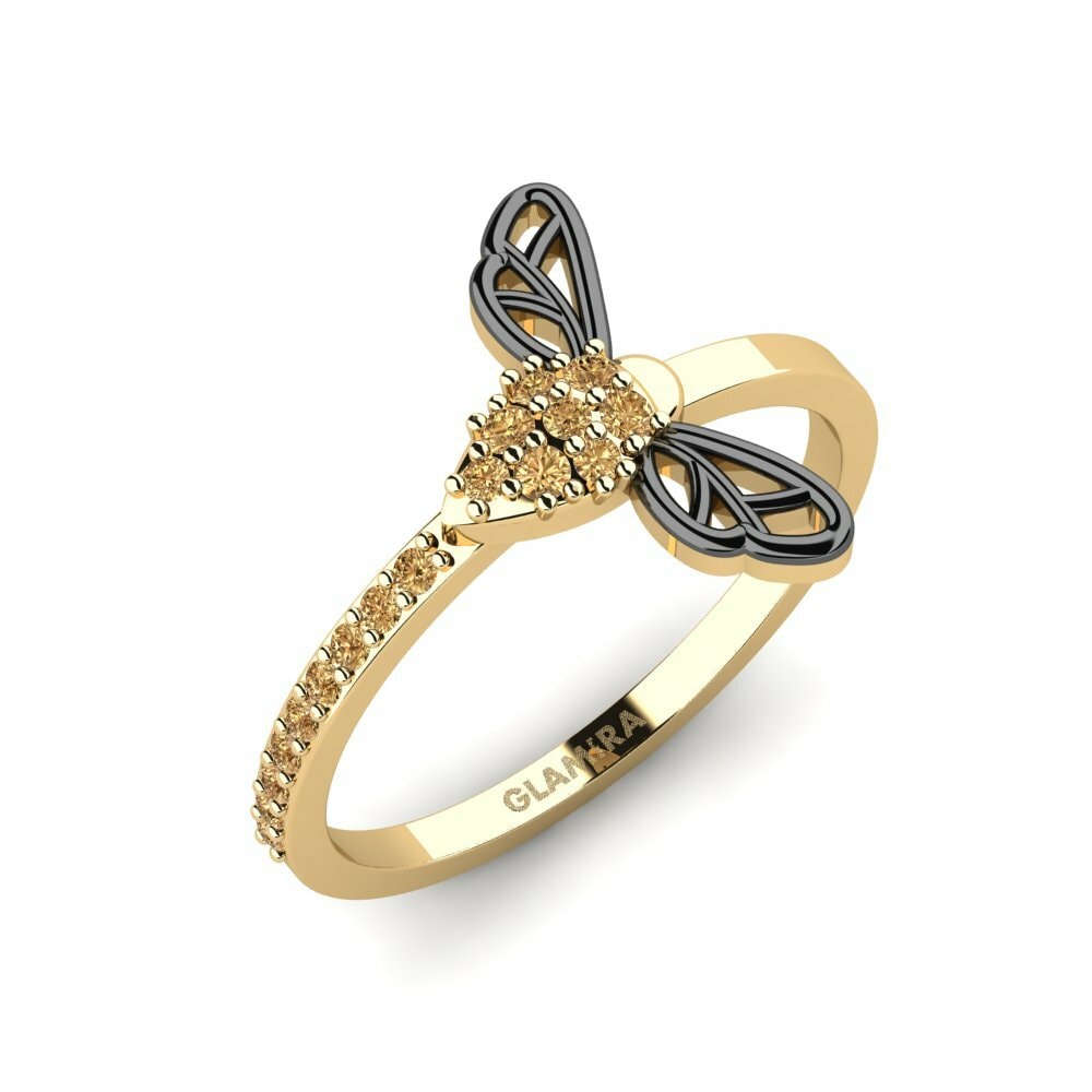 Brown Diamond Ring Marnivathi