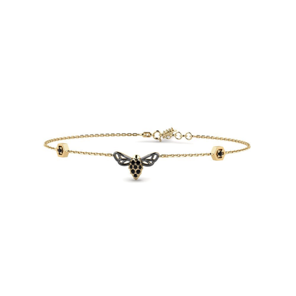 Black Sapphire Women's Bracelet Megaloupoleos