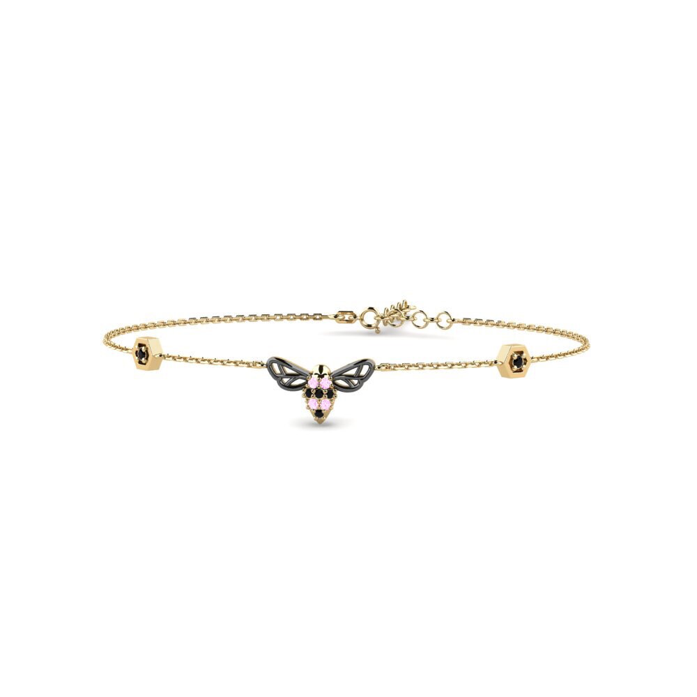 Zafiro Rosado Pulsera de Mujer Megaloupoleos