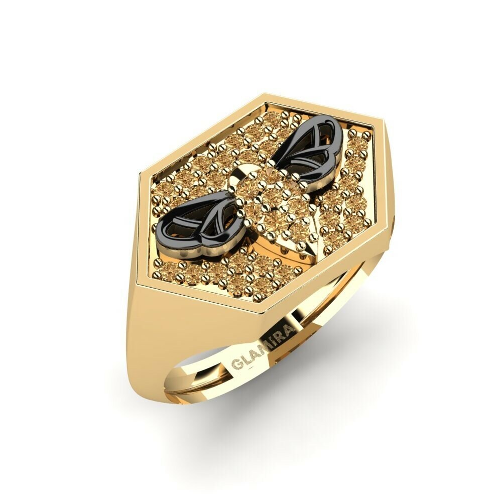 Brown Diamond Ring Micovoda