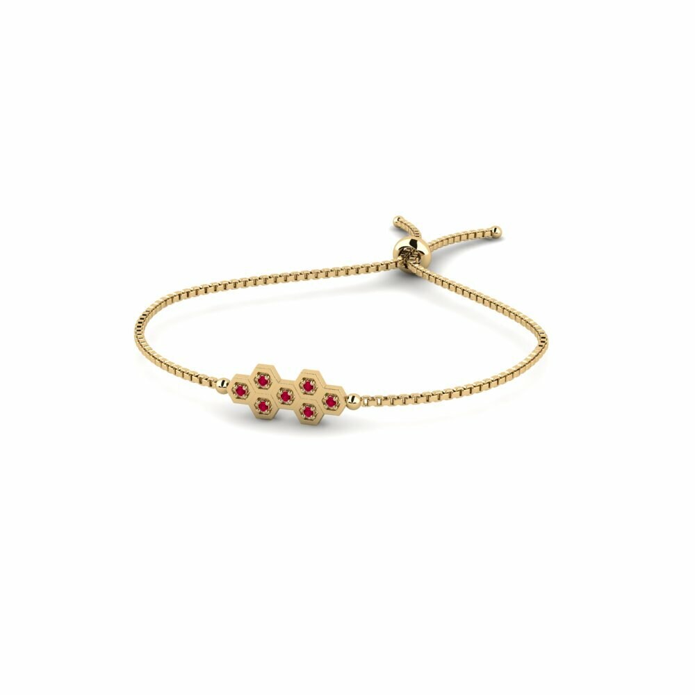 Robijn Dames Armband Prytaneiou