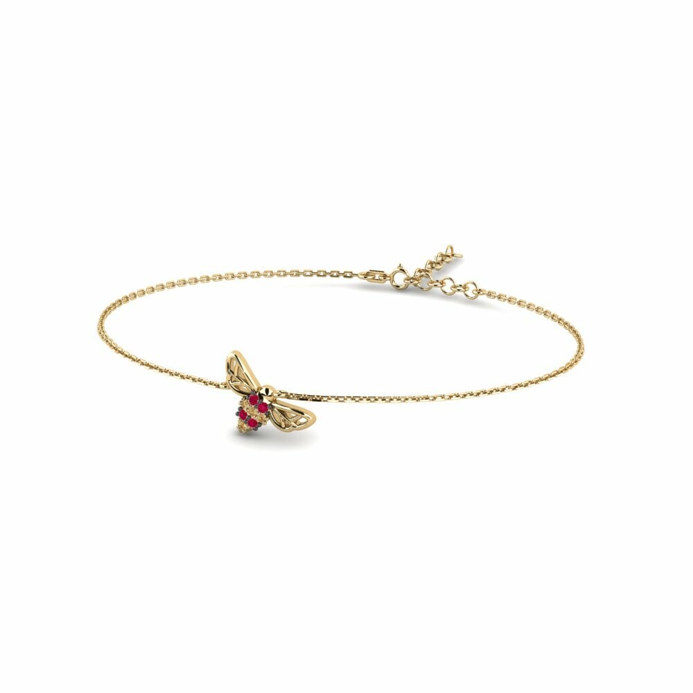 Robijn Dames Armband Stylianou