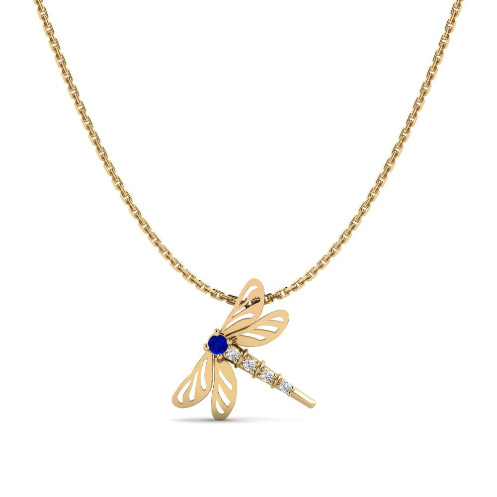 Sapphire Women's Necklace Toucari