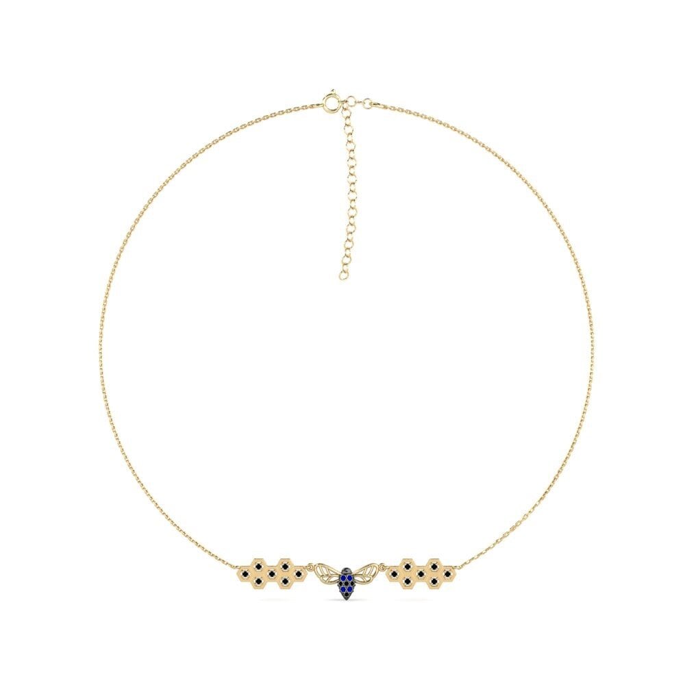 Sapphire Women's Necklace Tripodoplaka