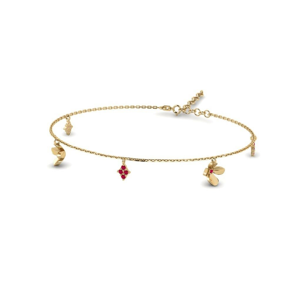 Pulsera de Mujer Nettunonda Rubí